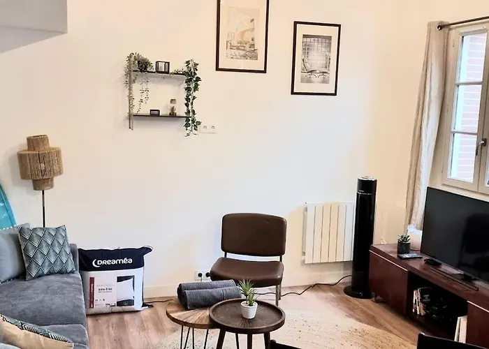 Le Duplex Catherine - Metro - Gare - Wifi 圖盧茲